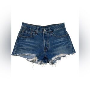 Levi’s Blue Denim Cutoff Women's Shorts